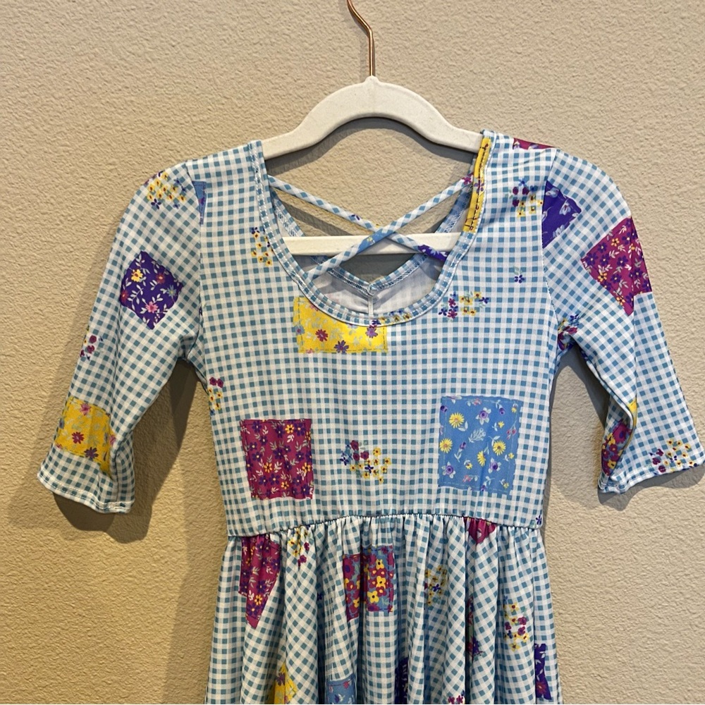 Dot Dot Smile Ballerina Style Dress Girls Size 5/6 - Picture 5 of 6